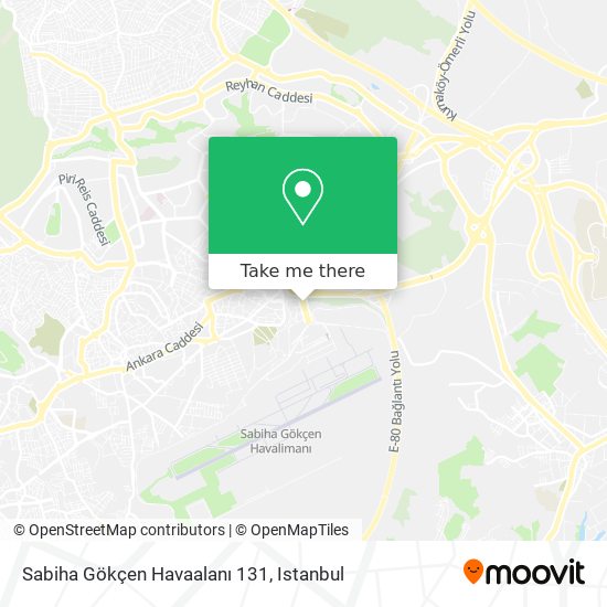 Sabiha Gökçen Havaalanı 131 map