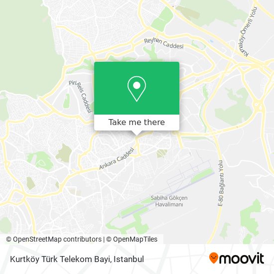 Kurtköy Türk Telekom Bayi map
