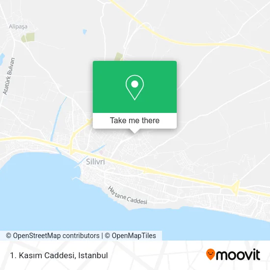1. Kasım Caddesi map
