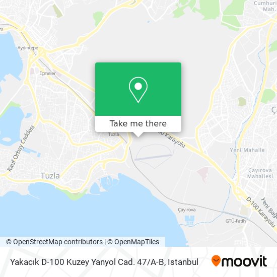 Yakacık D-100 Kuzey Yanyol Cad. 47 / A-B map