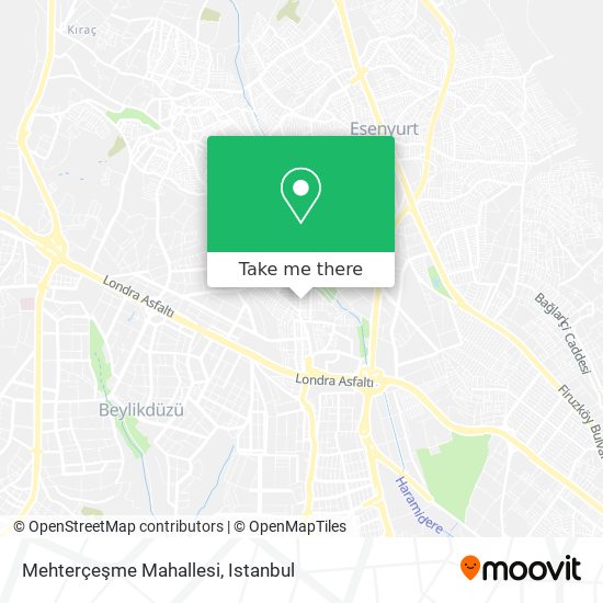 Mehterçeşme Mahallesi map
