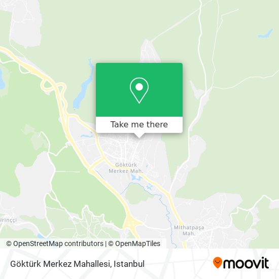 Göktürk Merkez Mahallesi map