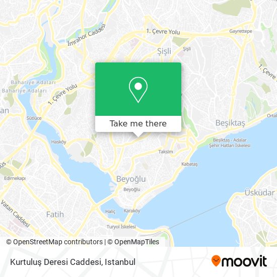 Kurtuluş Deresi Caddesi map