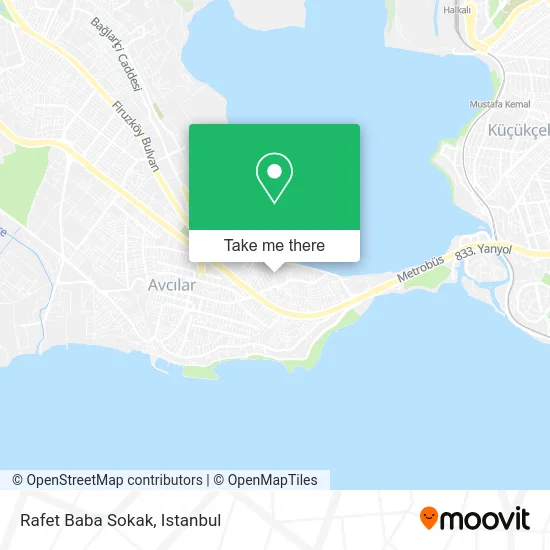 Rafet Baba Sokak map