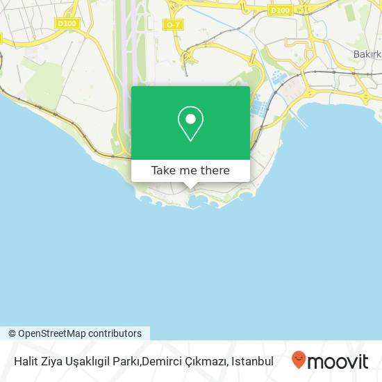 Halit Ziya Uşaklıgil Parkı,Demirci Çıkmazı map