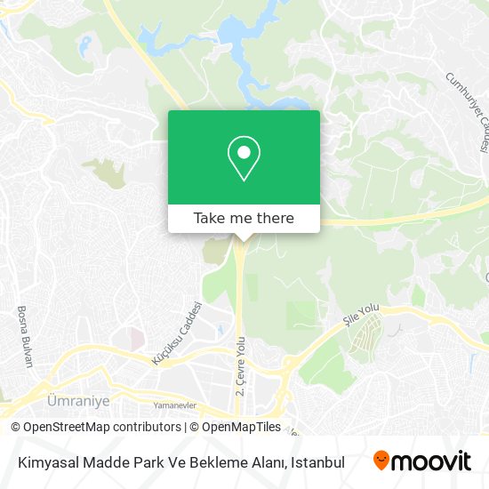 Kimyasal Madde Park Ve Bekleme Alanı map
