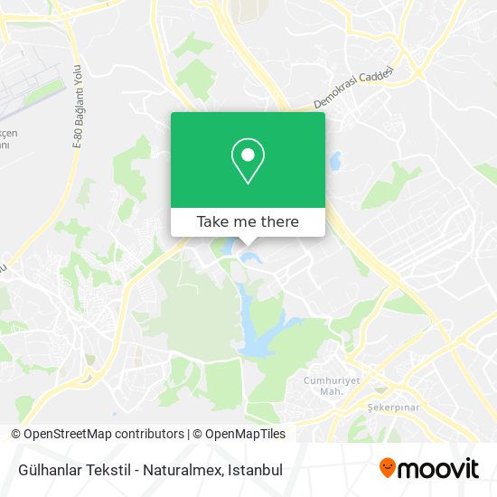 Gülhanlar Tekstil - Naturalmex map
