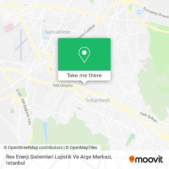 Res Enerji Sistemleri Lojistik Ve Arge Merkezi map