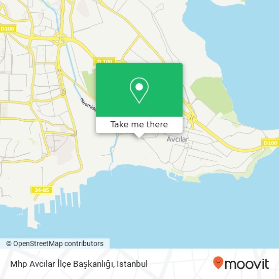 Mhp Avcılar İlçe Başkanlığı map