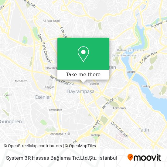 System 3R Hassas Bağlama Tic.Ltd.Şti. map