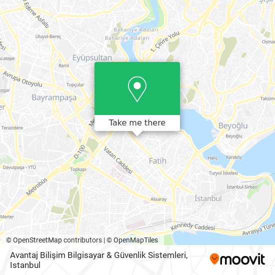 Avantaj Bilişim Bilgisayar & Güvenlik Sistemleri map