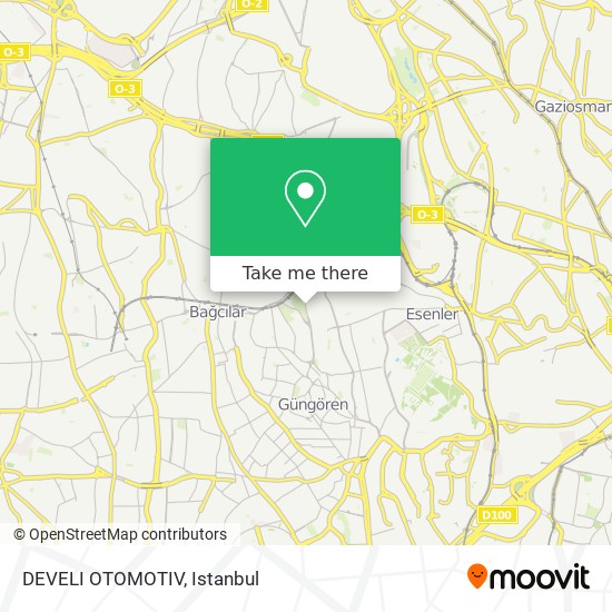 DEVELI OTOMOTIV map