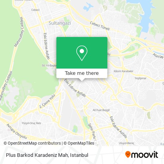 Plus Barkod Karadeniz Mah map