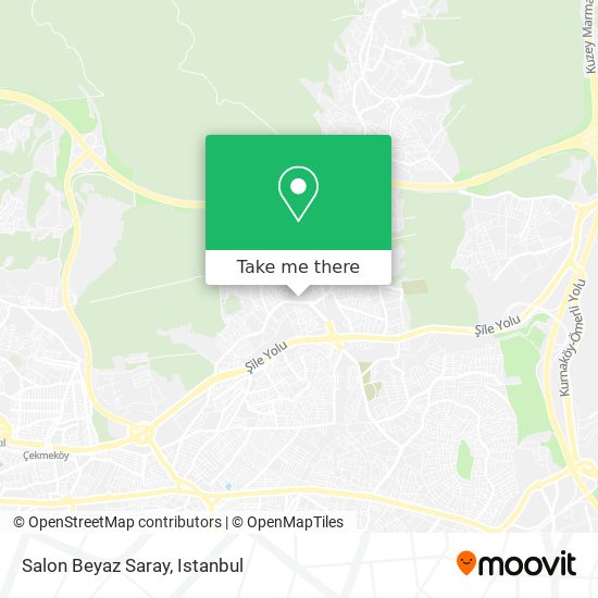 Salon Beyaz Saray map