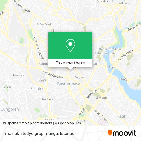maslak studyo grup manga map