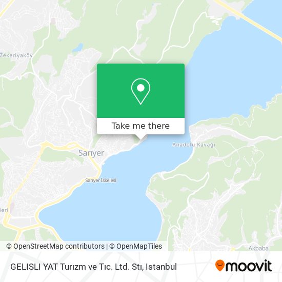 GELISLI YAT Turızm ve Tıc. Ltd. Stı map