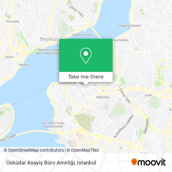 Üsküdar Asayiş Büro Amirliği map