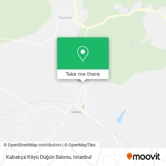 Kabakça Köyü Düğün Salonu map