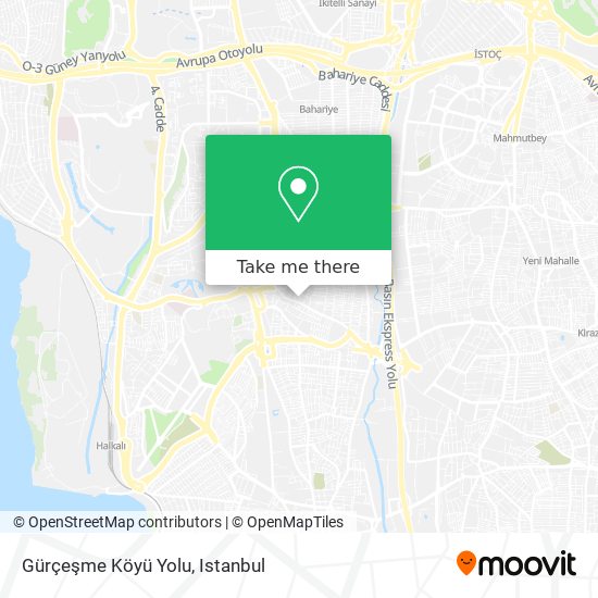 Gürçeşme Köyü Yolu map