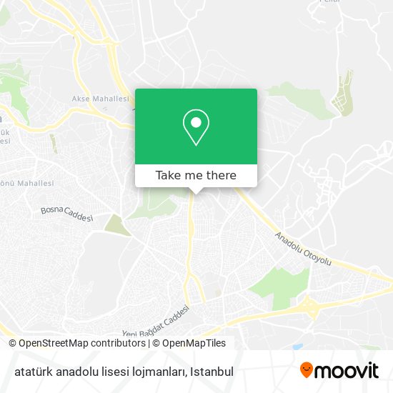 atatürk anadolu lisesi lojmanları map