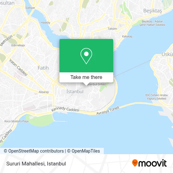 Sururi Mahallesi map