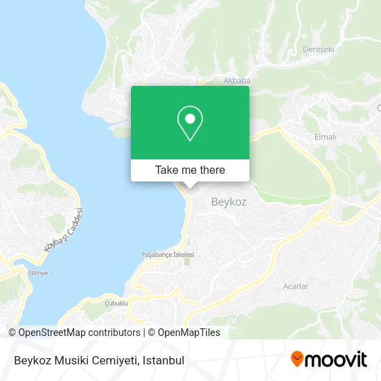 Beykoz Musiki Cemiyeti map