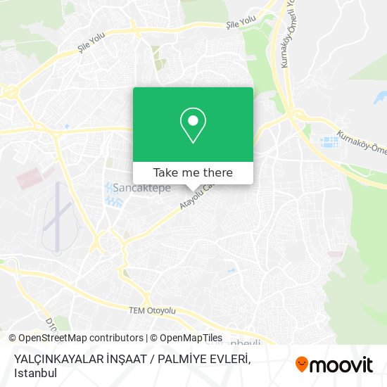 YALÇINKAYALAR İNŞAAT / PALMİYE EVLERİ map