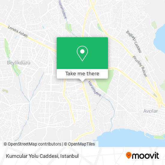 Kumcular Yolu Caddesi map