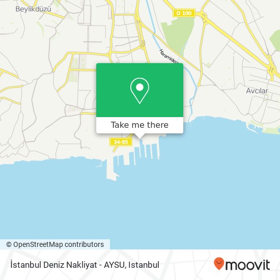 İstanbul Deniz Nakliyat - AYSU map