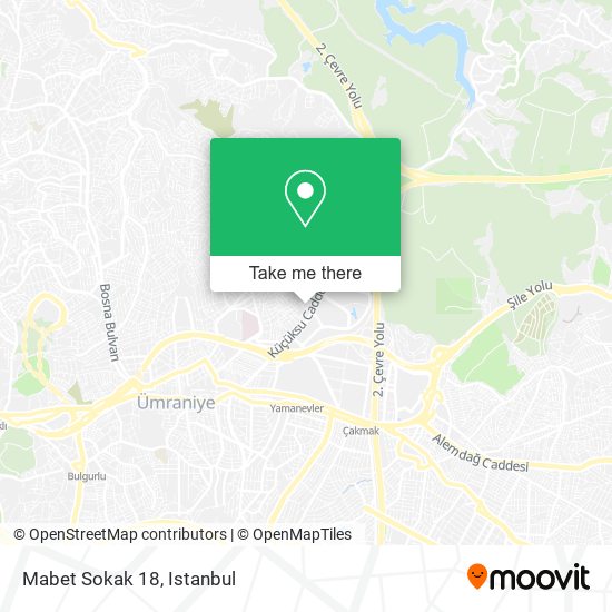 Mabet Sokak 18 map