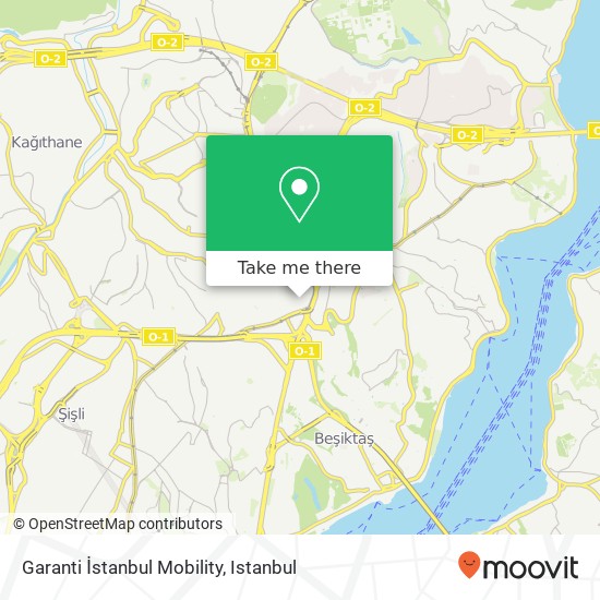 Garanti İstanbul Mobility map