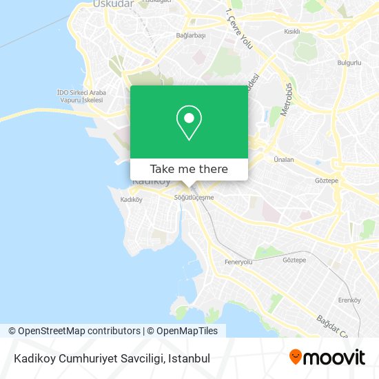 Kadikoy Cumhuriyet Savciligi map