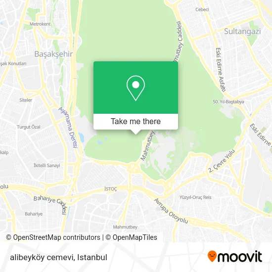 alibeyköy cemevi map
