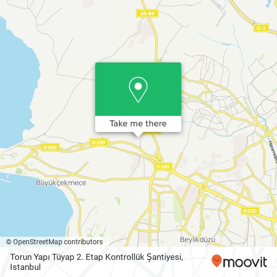 Torun Yapı Tüyap 2. Etap Kontrollük Şantiyesi map