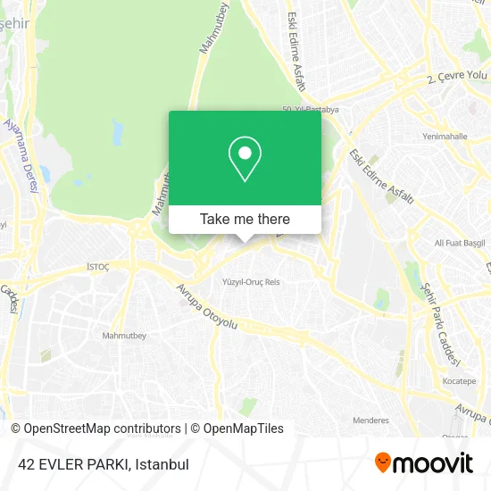 42 EVLER PARKI map
