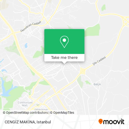 CENGİZ MAKİNA map