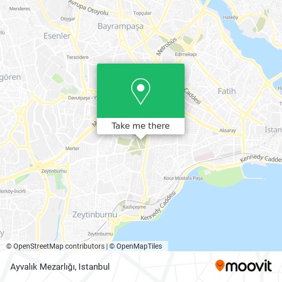 Ayvalık Mezarlığı map