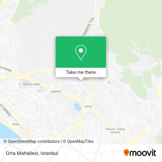 Orta Mahallesi map