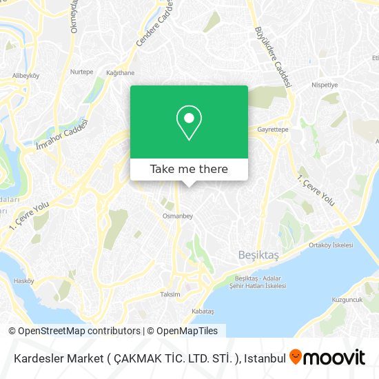 Kardesler Market ( ÇAKMAK TİC. LTD. STİ. ) map