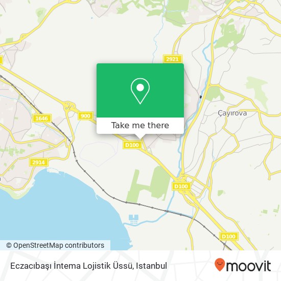 Eczacıbaşı İntema Lojistik Üssü map