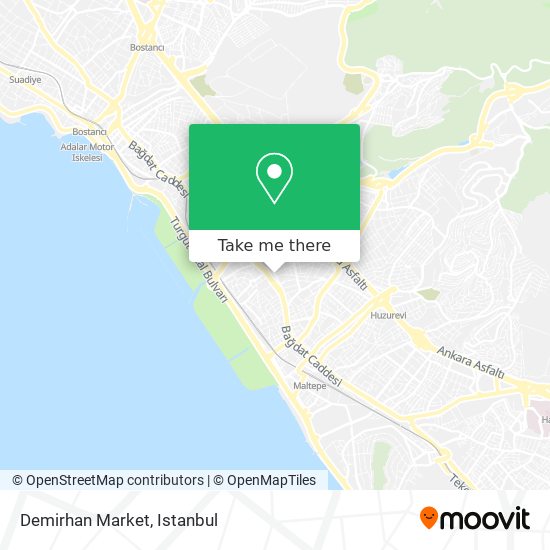 Demirhan Market map