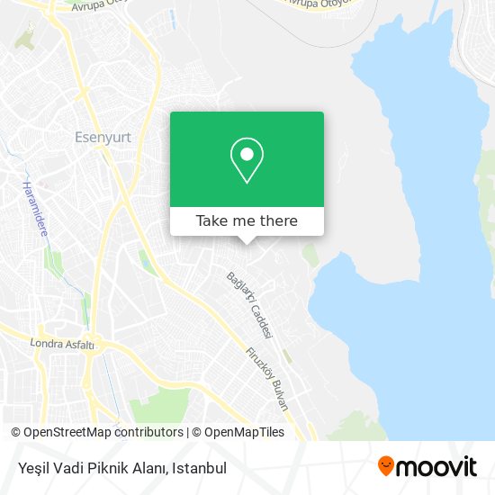Yeşil Vadi Piknik Alanı map