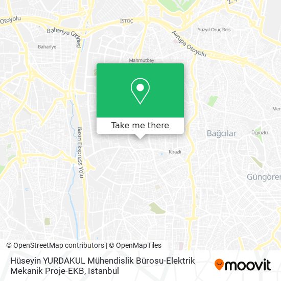 Hüseyin YURDAKUL Mühendislik Bürosu-Elektrik Mekanik Proje-EKB map