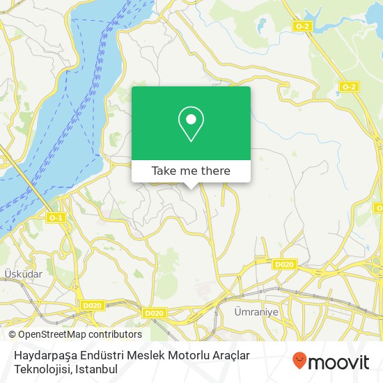 Haydarpaşa Endüstri Meslek Motorlu Araçlar Teknolojisi map