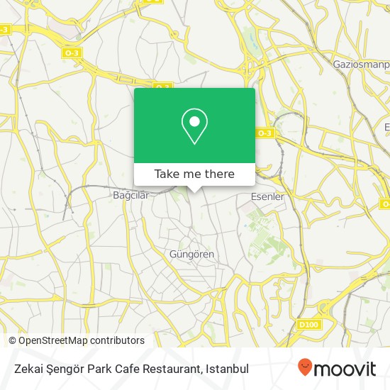 Zekai Şengör Park Cafe  Restaurant map