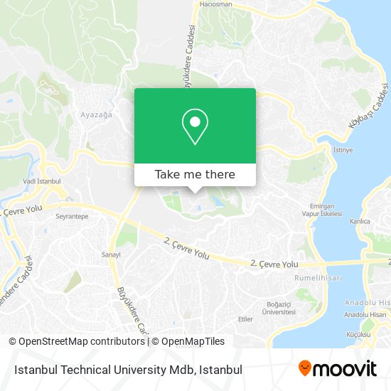 Istanbul Technical University Mdb map