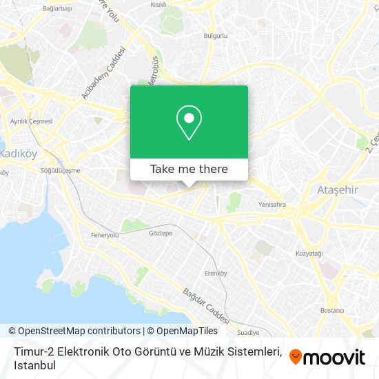 Timur-2 Elektronik Oto Görüntü ve Müzik Sistemleri map