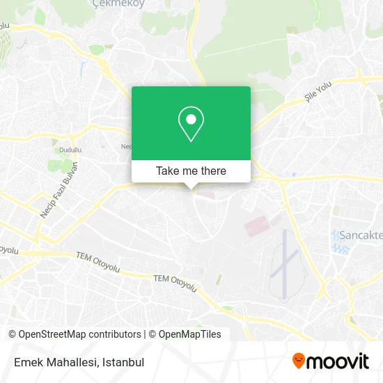Emek Mahallesi map