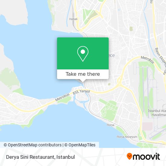 Derya Sini Restaurant map