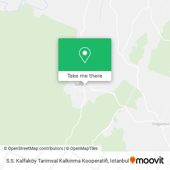 S.S. Kalfaköy Tarimsal Kalkinma Kooperatifi map